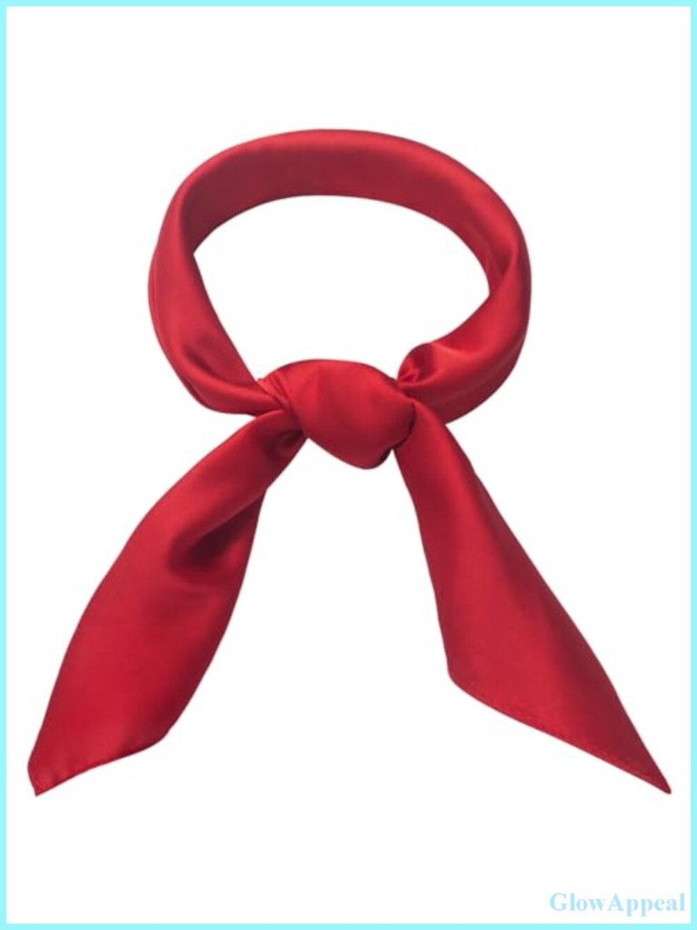 27.5" Square Satin Scarf Silk Feeling Head Bandana Neck Scarf Women Accessory